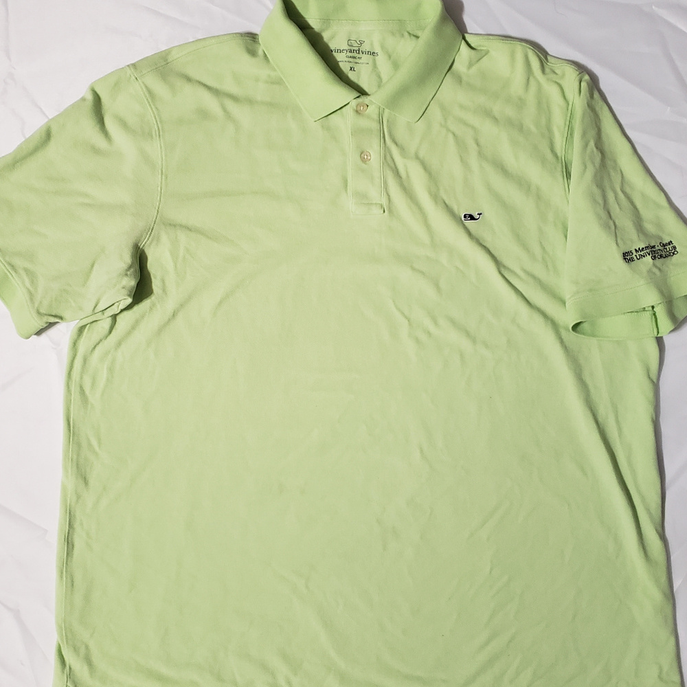 Vineyard Vines Green Polo Shirt XL
